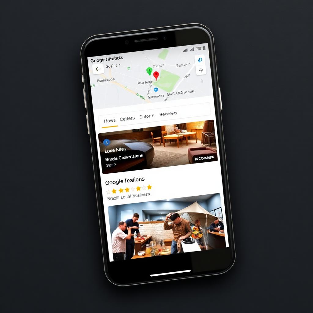 Perfil no Google Meu Negócio otimizado com avaliações 5 estrelas